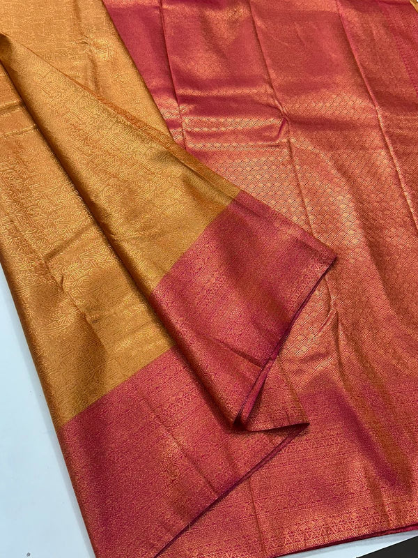 KANCHIPURAM BRIDAL SILK SAREE