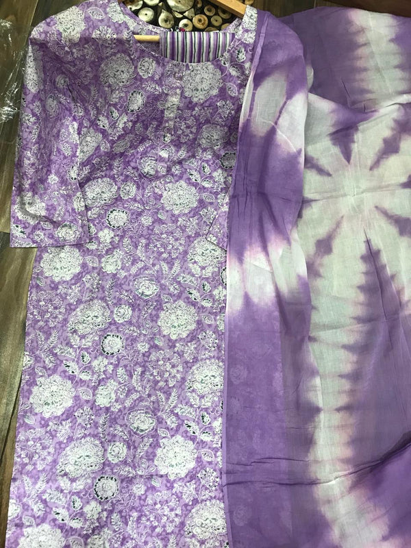 LIGHT PURPLE SALWAR