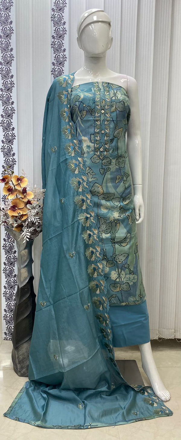 Maslin Digital Print Salwar Material