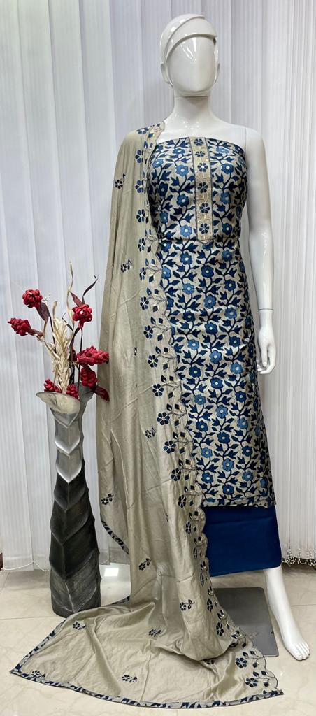 Maslin Digital Print Salwar Material