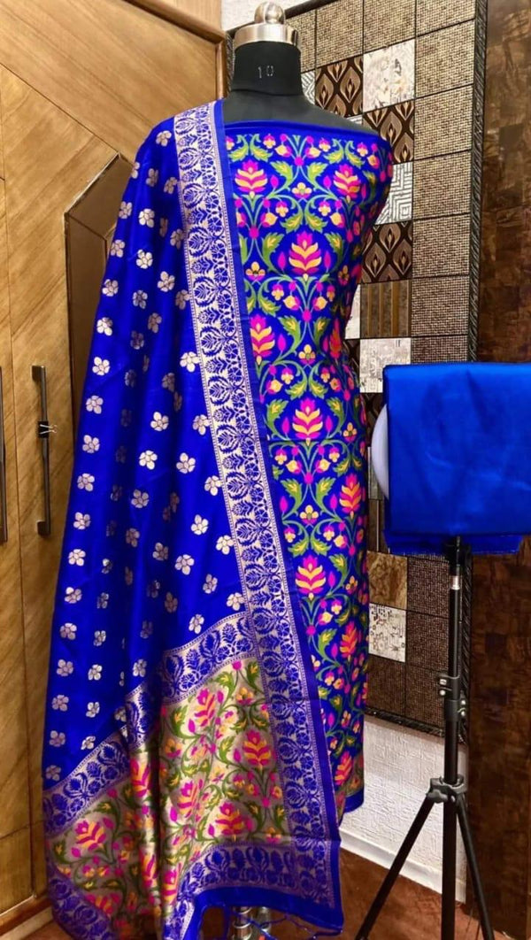 Jamdani Suit -Salwar material