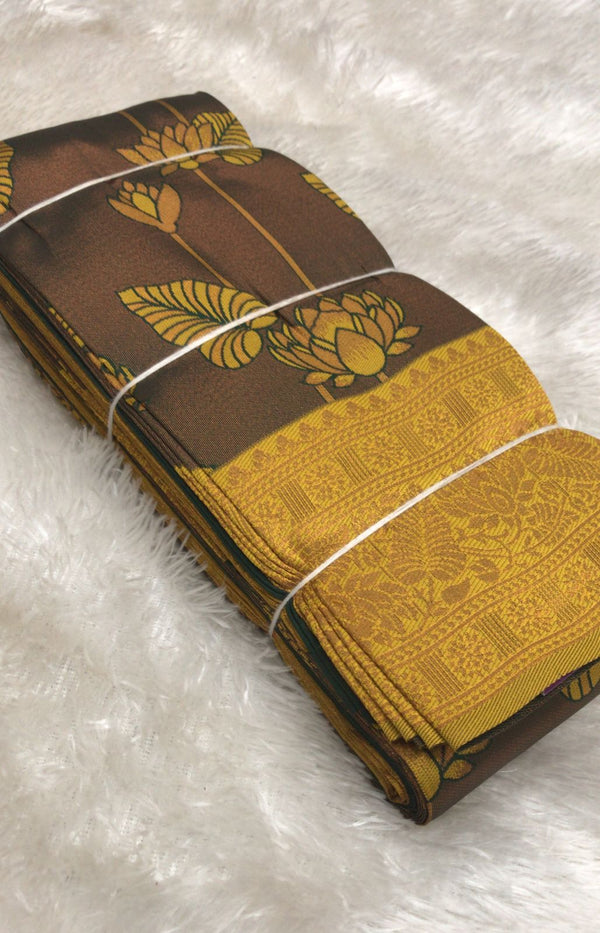 Kanchipuram Semi Soft Silk Saree