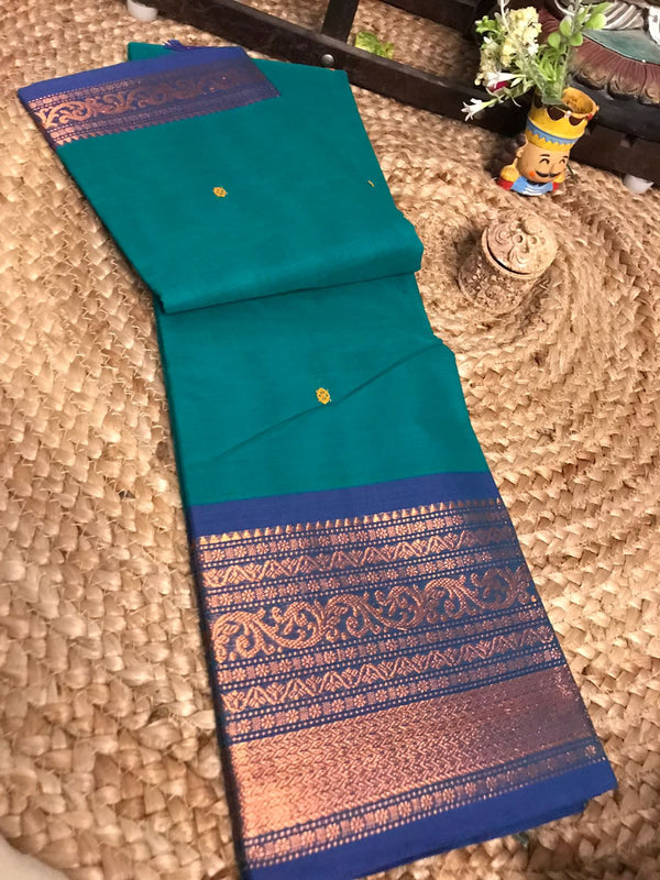 Amazing Chettinadu Cotton Silk Saree